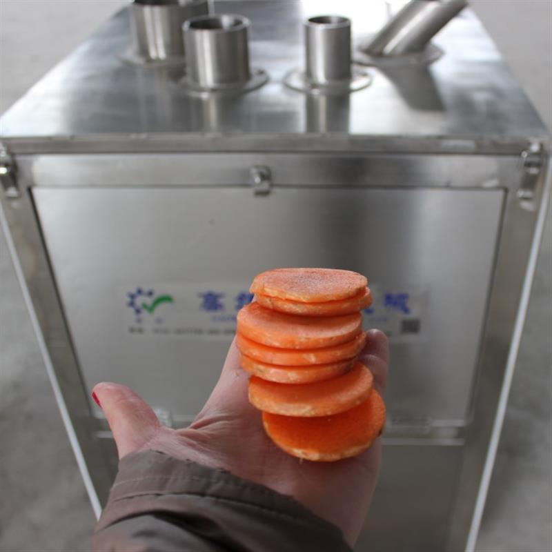 胡萝卜切片机 不锈钢切水果片机器 苹果香蕉梨子切片机