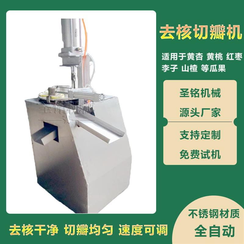 厂家直销毛桃去核切瓣机商用大型果蔬去核切瓣机 气动苹果冲核机
