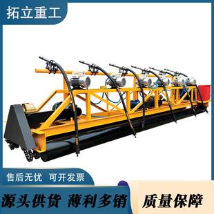 三辊轴桥面振动梁混凝土摊铺机水泥路面铺装排振一体机隧道整平机