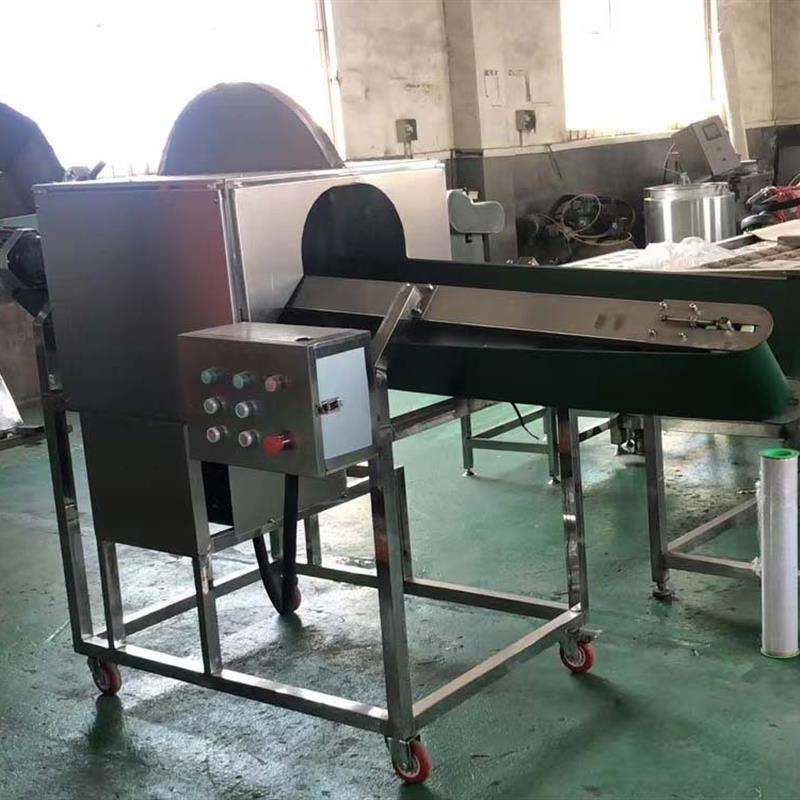 泡菜辣白菜蔬菜切半机  白菜萝卜大头菜切半机腌制厂切半设备