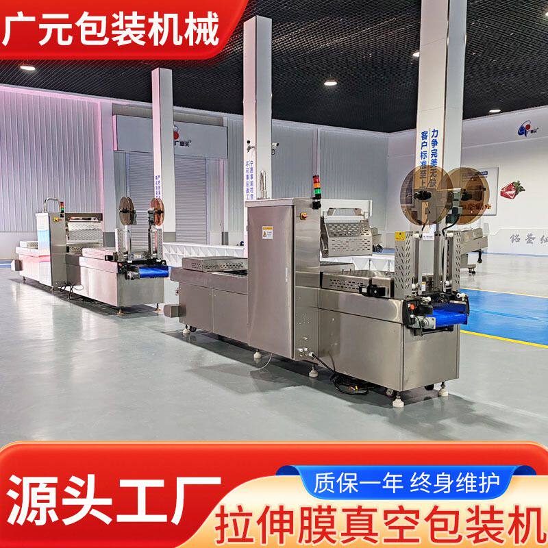 定制出口真空机厂家 大型商用真空机 椰枣奶酪拉伸膜真空包装机