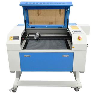 YH6040B激光雕刻机蓝白乾城主板60 100W激光切割机非金属材料
