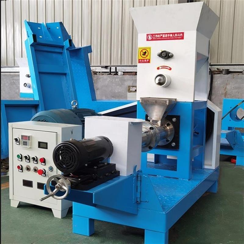 水产鱼饵料生产线 猫粮狗粮饲料膨化机 宠物粮膨化饲料机