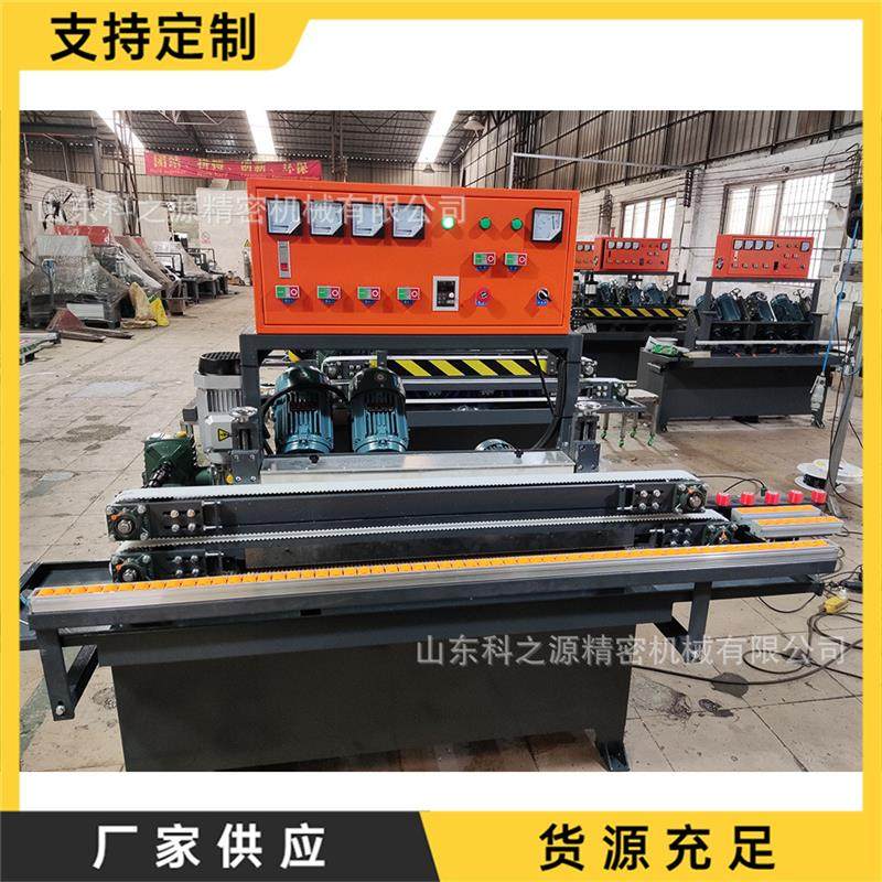 橱柜门玻璃倒角机 晶钢门玻璃直线修边机 全自动小型玻璃磨边机