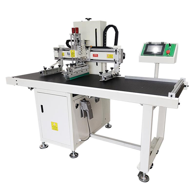 无纺布袋流水线丝印机 纸袋环保袋平面印花机 半自动丝网印刷机