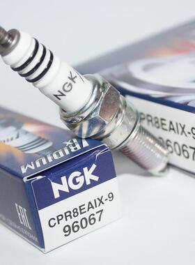 NGK铱金火花塞CPR8EAIX-9适用暴风眼力帆KPV150战 神幻影CPR8EA-9