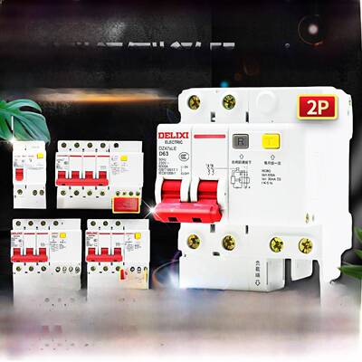 D型Dz47Sle漏电保护器32A Deli West断路器2P空气开关63A开关16A2