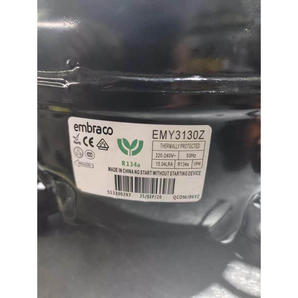 恩布拉科EMS6170Z EMT6170Z EMY3130Z EMTE6187Z冰箱制冷压缩机