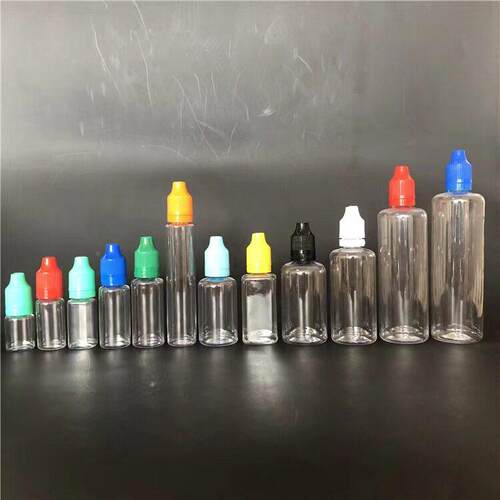 厂5ML1工0ML旋防盗盖ZROPET透明压塑小料油眼水分装花