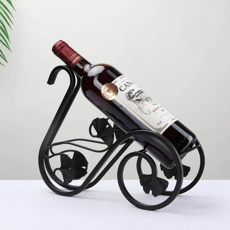 古铜色黑色香槟色皇家马车葡萄酒红酒架摆件酒柜装饰品[三色可选]