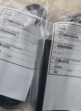 思科POE电源供电模块AIR-PWRINJ6/J5/-B=用于AP38/2802/183252