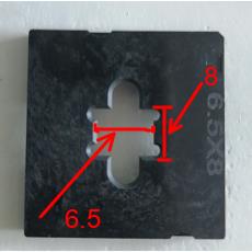 BGA63烧录座用TC58NVG1S3H芯片用 8x6.5 8*6.5mm限位框