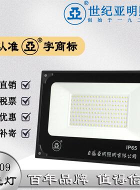 上海世纪亚明ZY609投光灯泛光灯户外防水LED灯工程工地广场球场灯