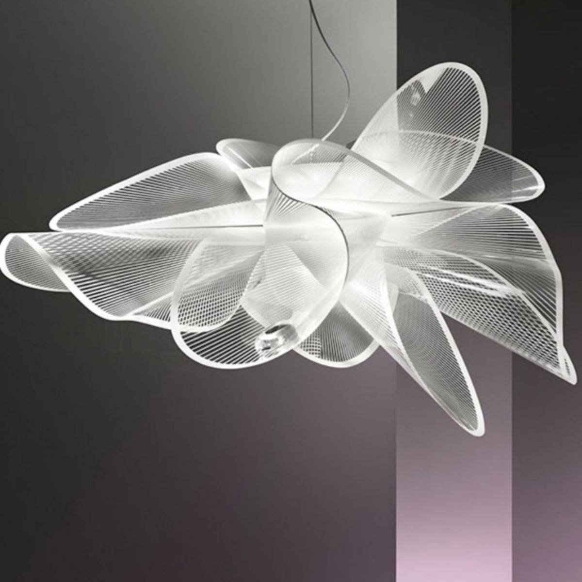 法式意大利简约设计师创意网纱水晶吊灯客厅餐厅卧室艺术装饰灯具