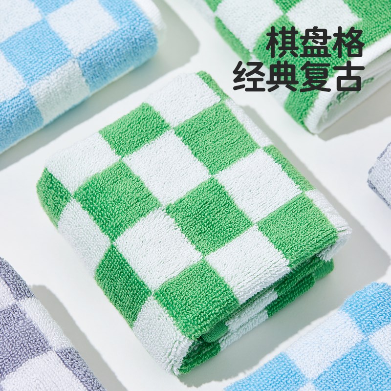 良良婴儿加厚小方巾幼儿园童巾成人毛巾1件