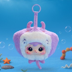 三小毛(Samuel)海洋总动员惊喜毛绒盲盒挂件生日礼物可爱公仔玩偶