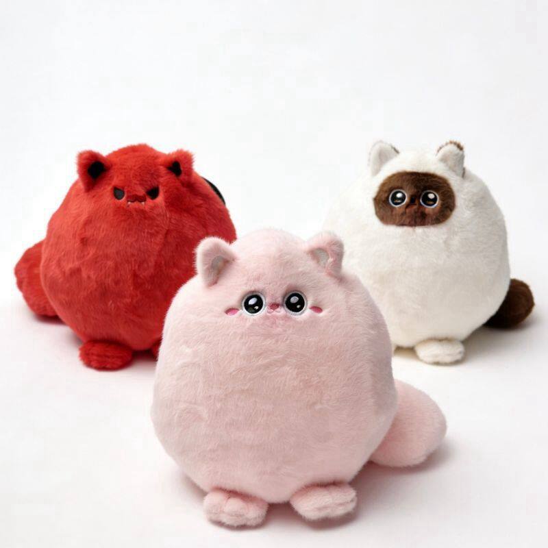 高颜值胖猫咪公仔毛绒玩具