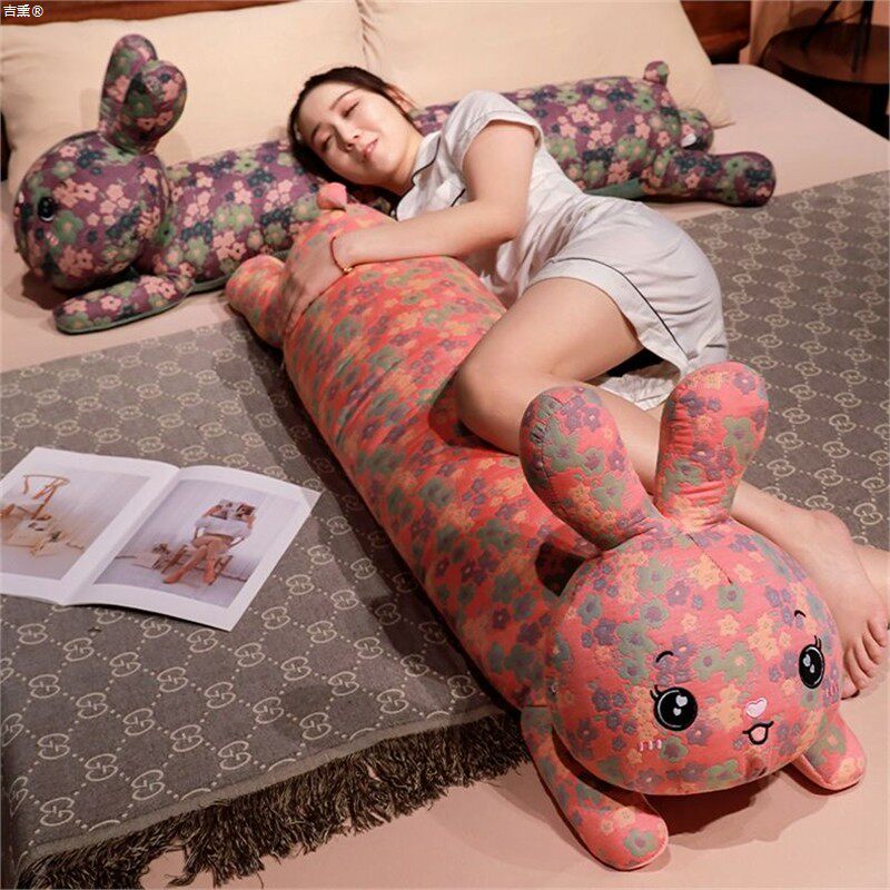 三层纱兔子抱枕孕妇床上侧睡夹腿长条枕布娃娃玩偶床头大靠背女生,模玩/动漫/周边/娃圈三坑/桌游,动漫毛绒/抱枕/坐垫,淘宝优惠券,粉丝福利购,淘宝优惠卷
