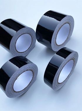 3/5/7/10CM Glossy Black Vinyl Wrap Stripes Chrome Delete Bla