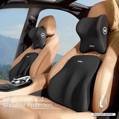 New Car Lumbar Support Pillow Memory FoamAuto Neck Pillow Wa