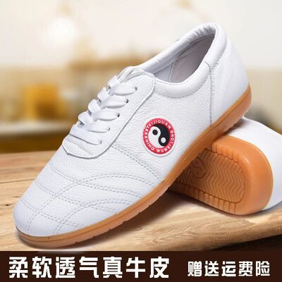 Breathable Tai Chi Martial Arts Shoes with Rubber Soles, Sof