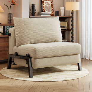 沙发床折叠两用推拉床多功能家用客厅阳台单人伸缩一体小户型沙发