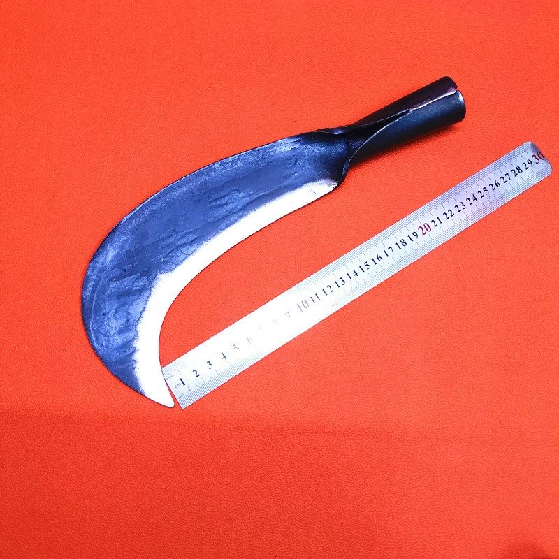 柴刀镰刀手工锻打砍柴刀砍竹子砍老式弹簧钢刀弯刀加重农用农具,农机/农具/农膜,镰刀,淘宝优惠券,粉丝福利购,淘宝优惠卷