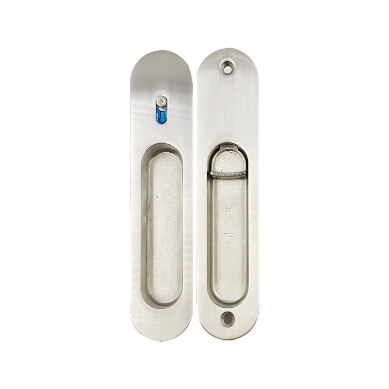 铝合金推拉门平移门锁厨房阳台卫生间移门隐形勾钩锁嵌入式暗装93