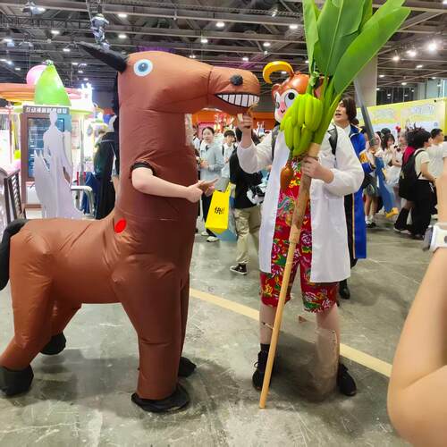小马充气服万圣节派对漫展cos服