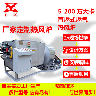 实力厂家定制 5-200万大卡工业热风炉直燃式热风炉烤箱