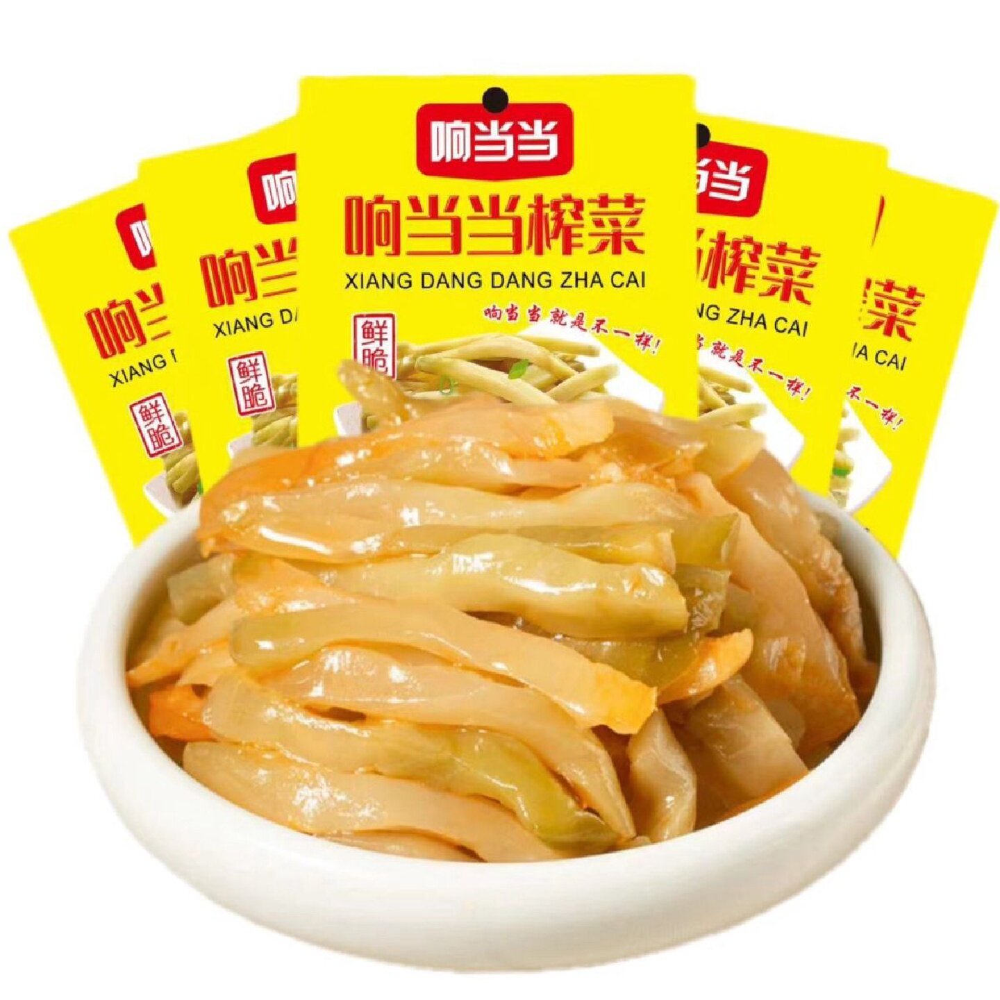 响当当榨菜鲜脆菜丝去皮菜丝桐乡榨菜102克