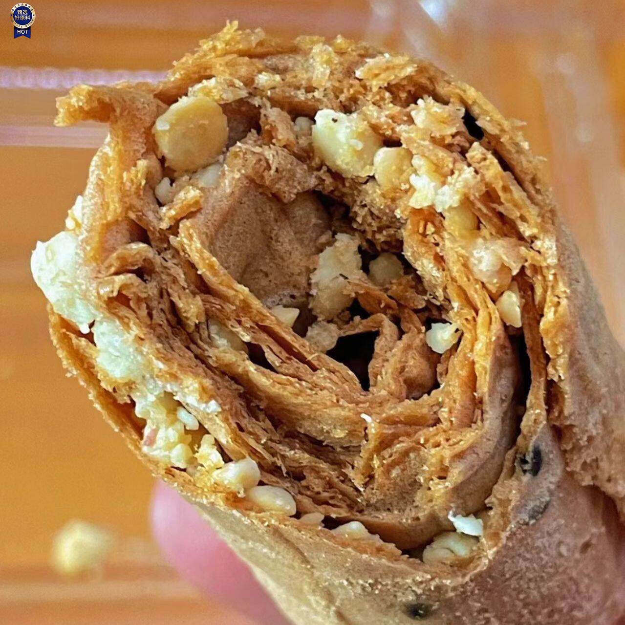 $济南网红花生碎夹心蛋卷手工经典热销济南特产下午茶