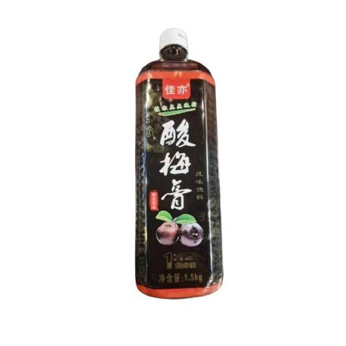 佳亦酸梅膏浓缩酸梅汁1500克风味酸梅汤原料整箱12瓶装冲泡正宗