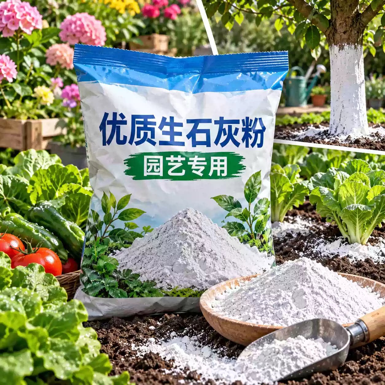 生石灰粉10斤装蔬菜不生虫