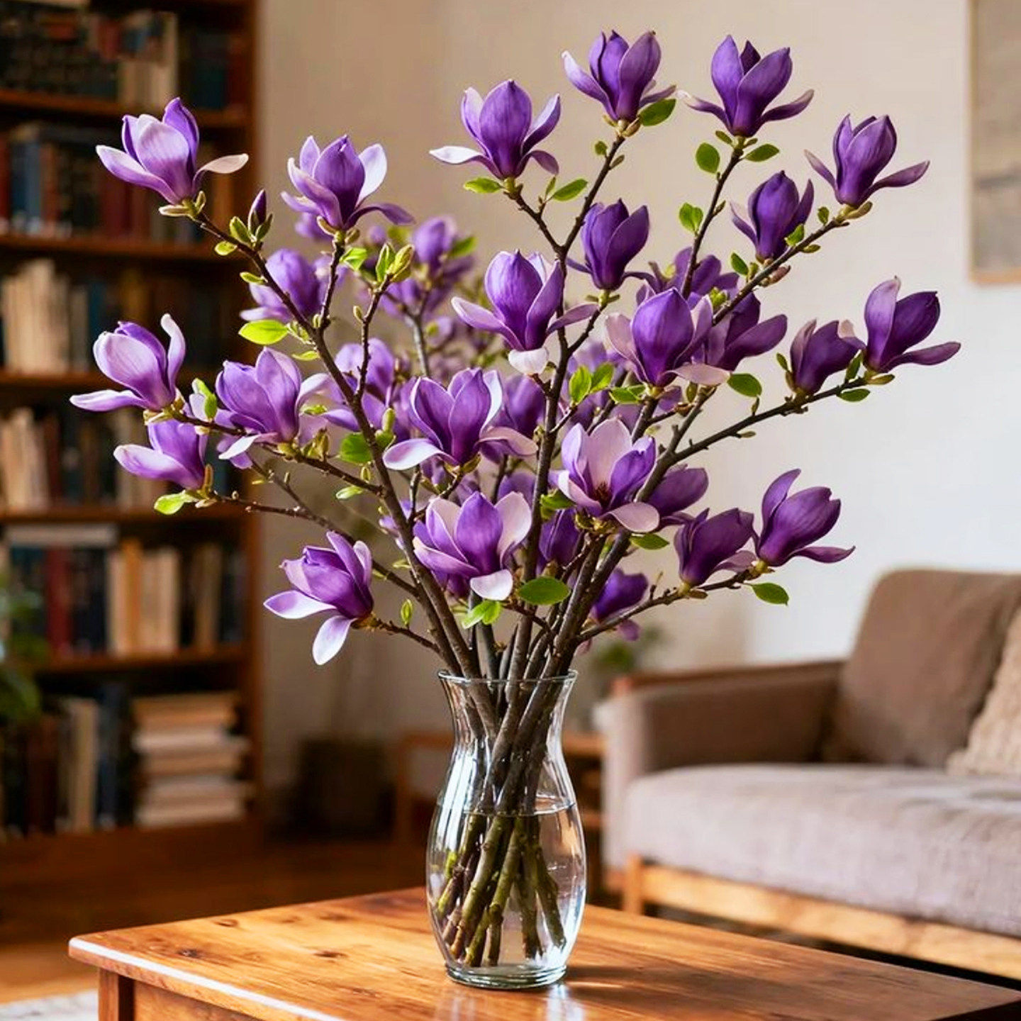 带花苞玉兰花水培鲜切花玉兰鲜枝真花过年花束盆栽客厅摆件年宵花,鲜花速递/花卉仿真/绿植园艺,种苗/半成品盆栽,淘宝优惠券,粉丝福利购,淘宝优惠卷