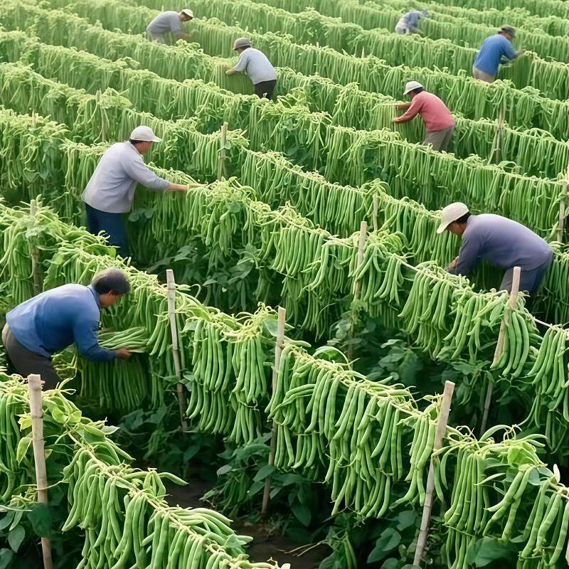 匡君早熟无架矮生地豆种子阳台盆栽四季豆蔬菜籽券后2.5元