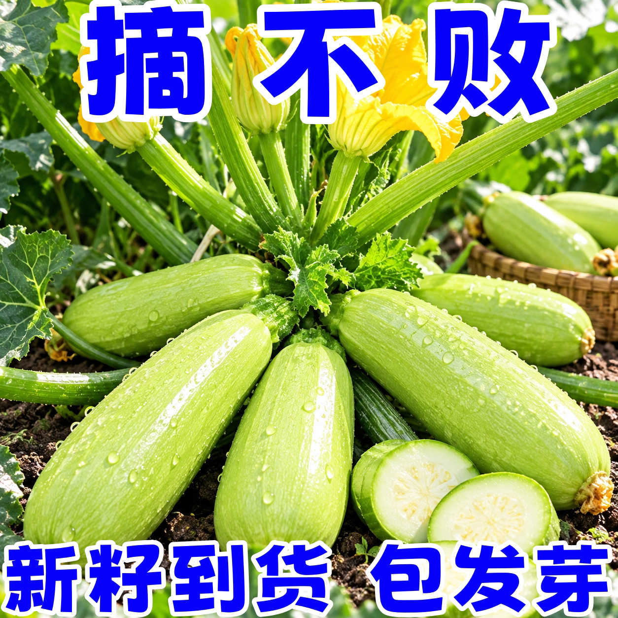 早熟高产四季西葫芦种子