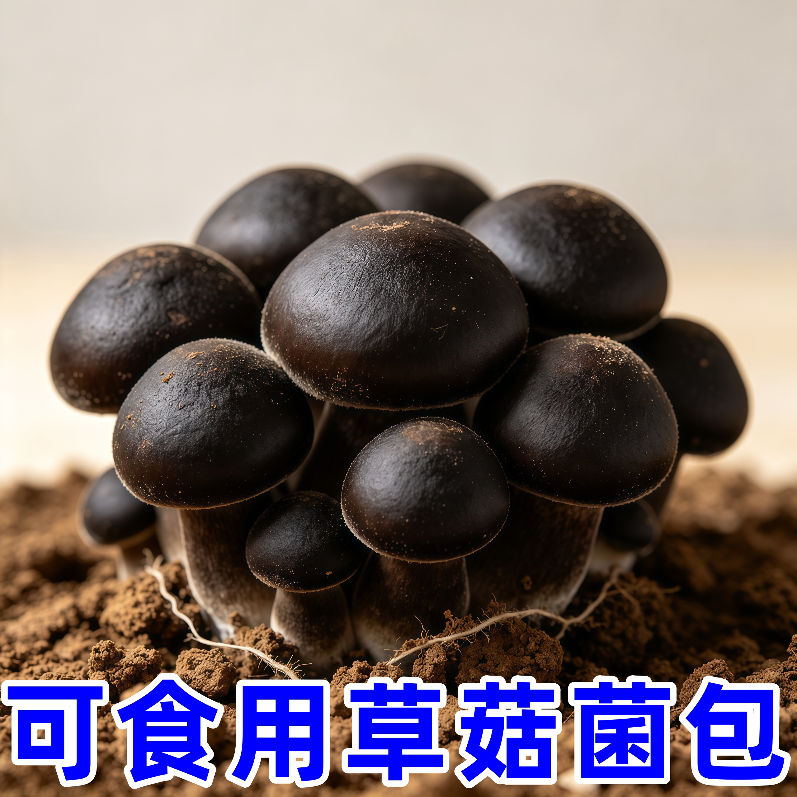 阳台办公室草菇菌包趣味种植