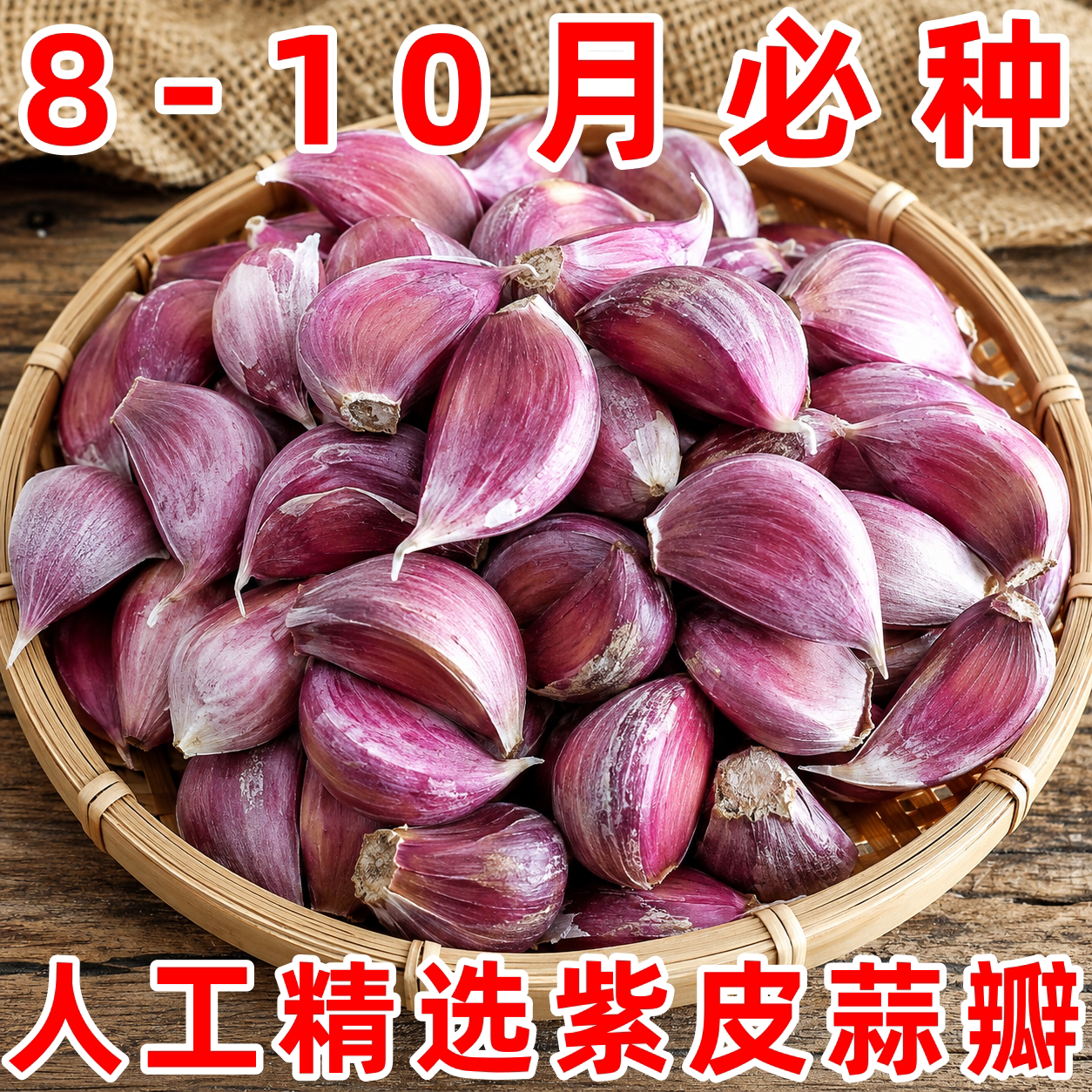 原种农家土蒜瓣种子精选