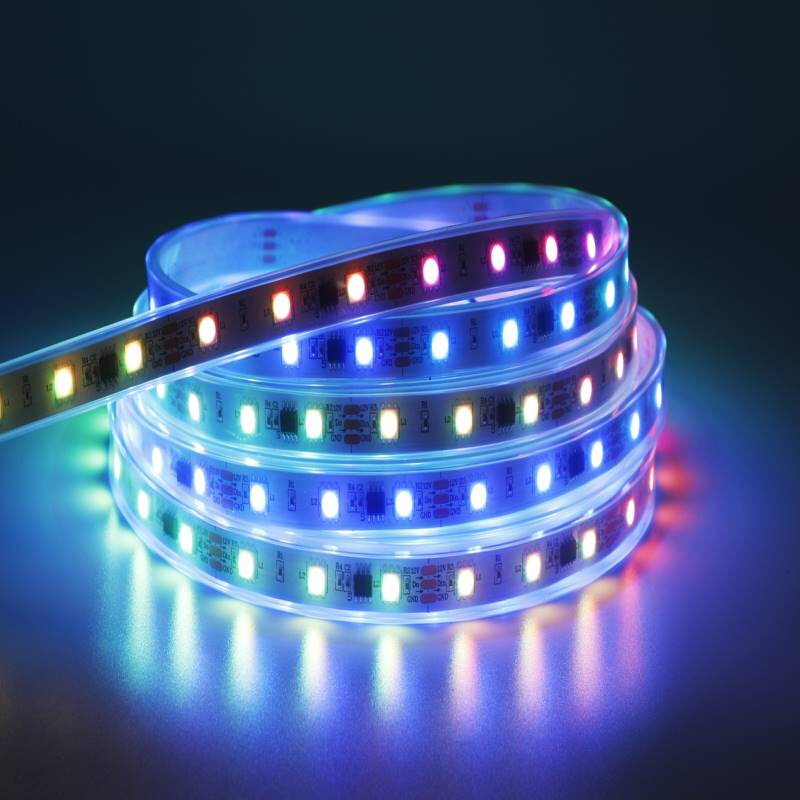低压幻彩2811灯带 断点续传30D LED灯带 变色 RGB灯带室外灯