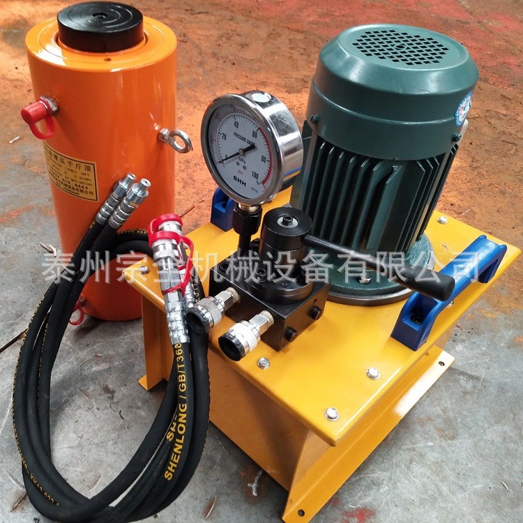 电动液压千斤顶50吨 100T200t500吨 630吨b800吨分离式电动千斤顶