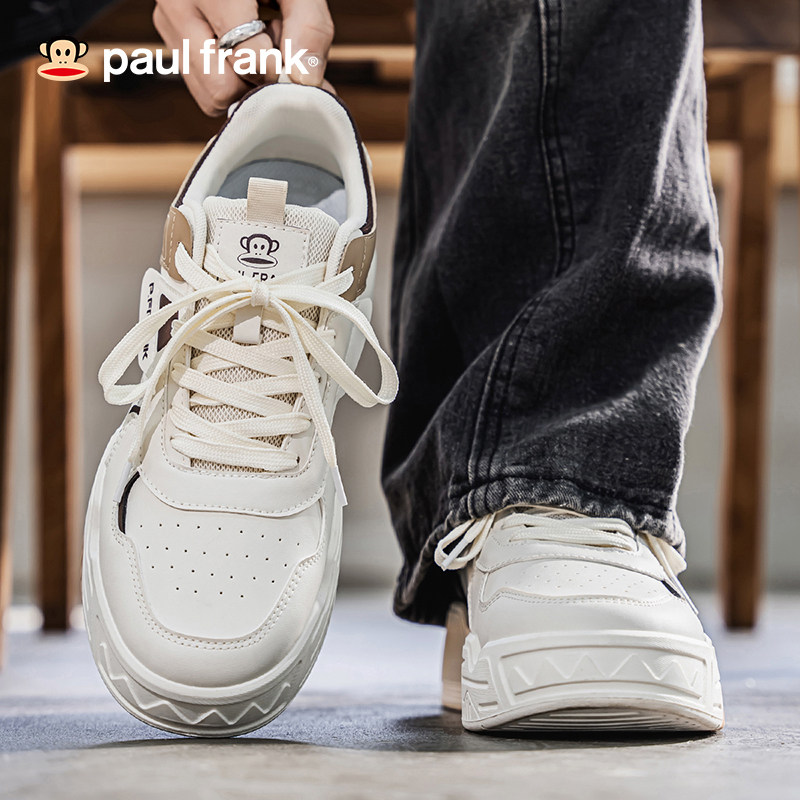 大嘴猴鞋子男2025新款潮牌痞帅高级感板鞋秋季休闲百搭平底小白鞋