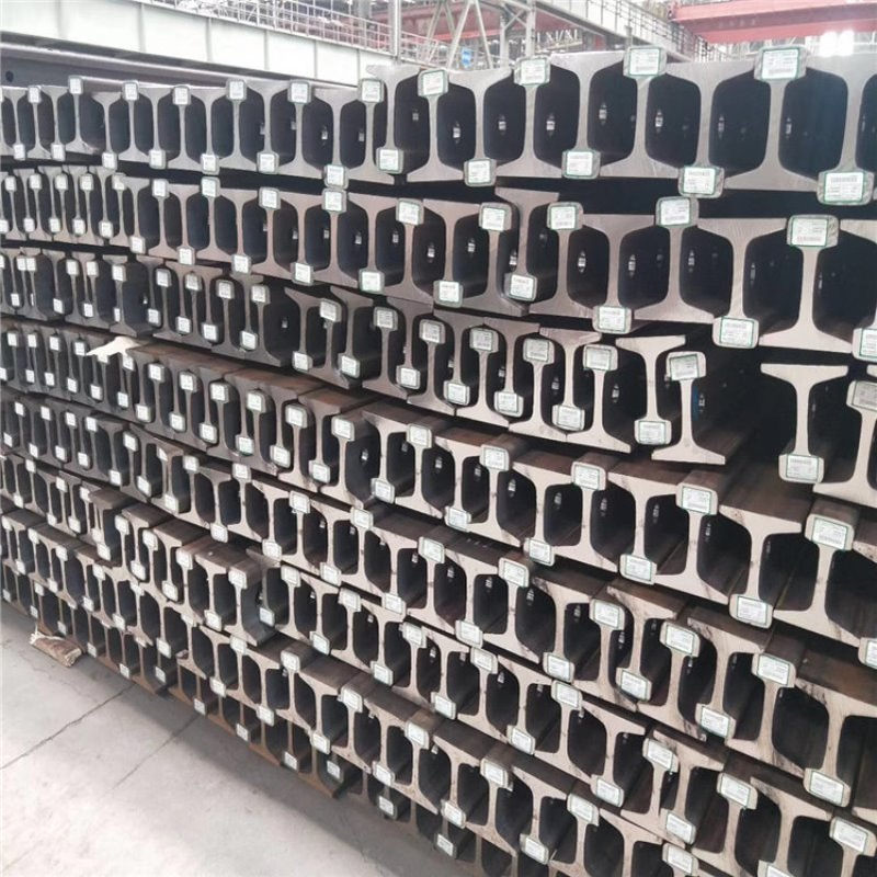 钢轨 轨道钢 轻轨 重轨 起重机轨8-120 规格齐全 钢轨配件 压板