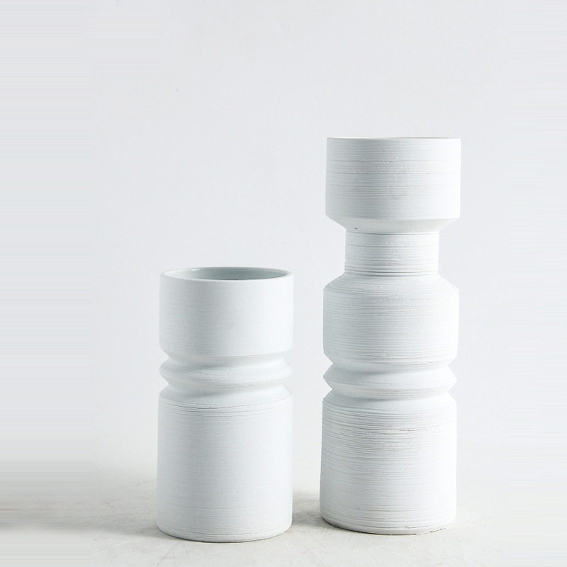 中式简约陶瓷螺纹花瓶居家工艺品售楼处样板间玄关餐桌花器装饰品,模玩/动漫/周边/娃圈三坑/桌游,文化/体育周边,淘宝优惠券,粉丝福利购,淘宝优惠卷