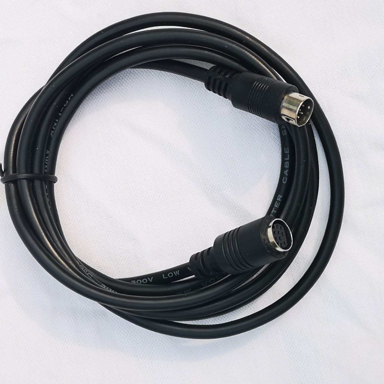 东河中DIN线9芯公母延长线手拉手话筒线8芯会议八针连接线专销售