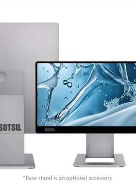 14寸便携屏铝合金机身，5W低功耗 ,USB-C直连手机/电脑（含底座）