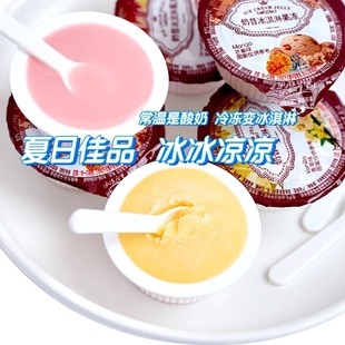 冰冻零食奶昔酸奶冰淇淋果冻夏日童年儿童草莓芒果香草味冰棍整箱
