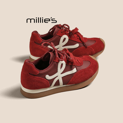 MILLIE'S/妙丽休闲加绒运动鞋