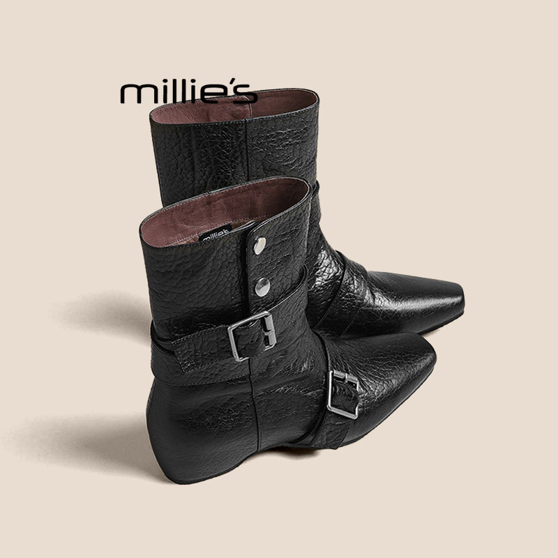 MILLIE'S/妙丽欧美风潮酷时装靴