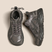舒适百搭时尚 妙丽爆款 MILLIE 老爹女2026秋季 款 运动休闲跑步鞋